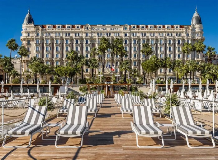 Carlton cannes regent hotel france renovation reopening