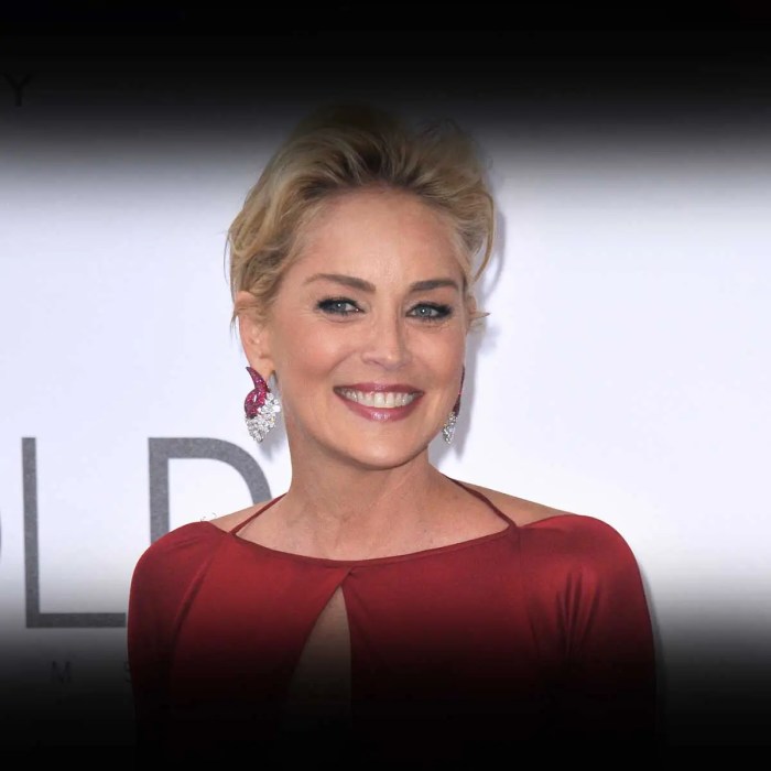 Sharon stone art celebrity travel