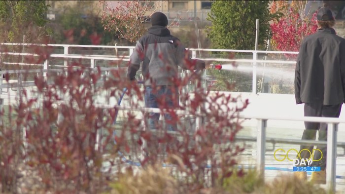 Toledo ohio new riverfront ice skating trail the ribbon glass city metropark