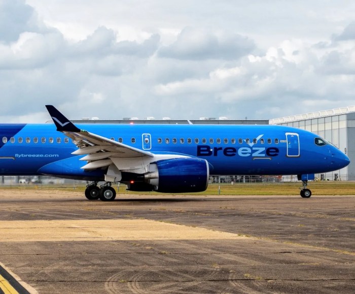 Breeze airways adds 21 new routes in usa