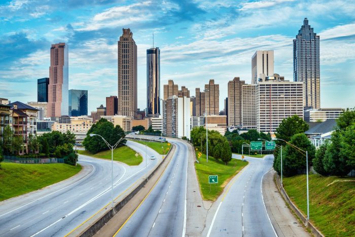Atlanta Skyline Wallpapers - 4k, HD Atlanta Skyline Backgrounds on ...