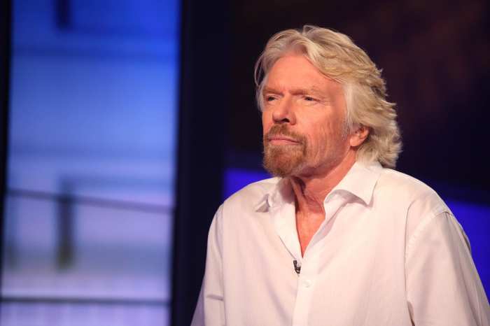 Richard branson celebrity check in