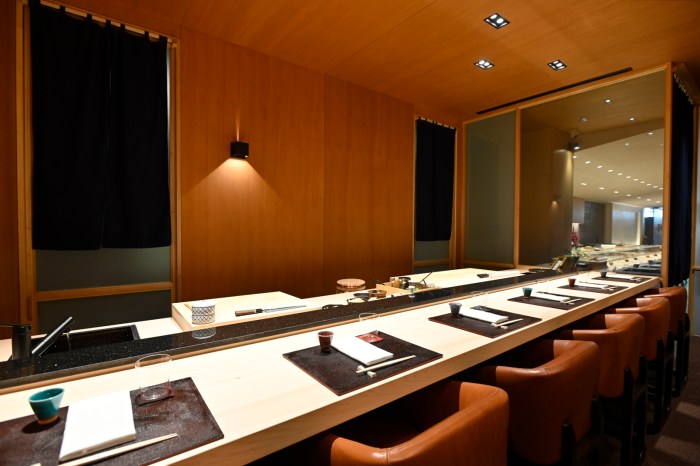 Sushi restaurant michelin stars