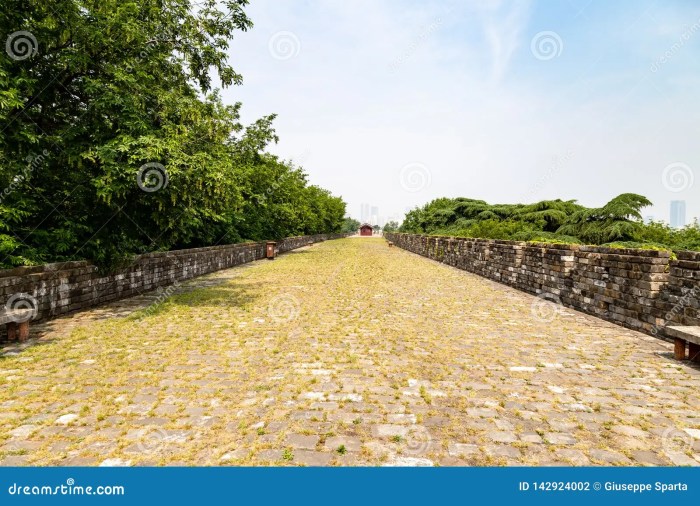 Jiangsu province nanjing city wall