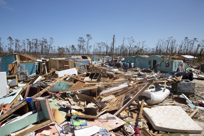 Bahamas Visitors Hurricane Affected Areas