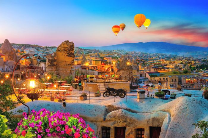 Attractions cappadocia hot air
