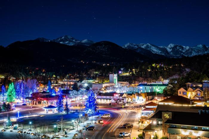 Estes Park Winter Adventures Rocky Mountain Base