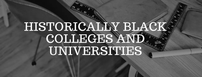 Historically black colleges universities usa