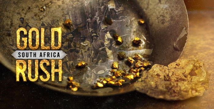 South africa gold rush