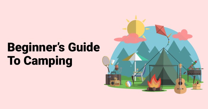 First timers guide to hiking and camping